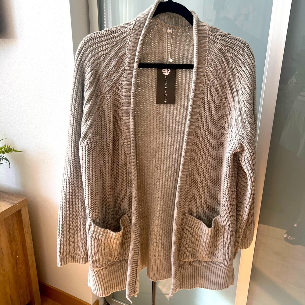 Brand New Comfy Grey Cardigan